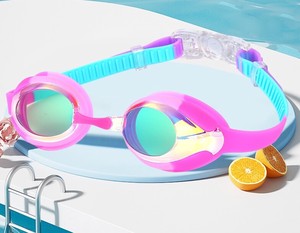 スイミングゴーグル ミラーゴーグル 水中眼鏡 キッズ 子供 トドラー プール 水泳 海水浴 UVカット 夏