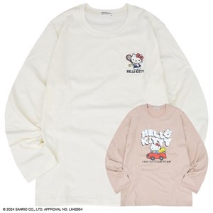 T-shirt Long Sleeves T-Shirt Hello Kitty Sanrio Characters Casual