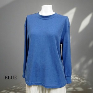 T-shirt Pullover Long Sleeves Cotton Blend