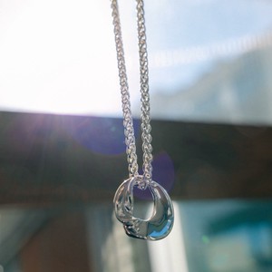 Asymmetry twist ring Necklace　【Nothing And Others/ナッシングアンドアザーズ】