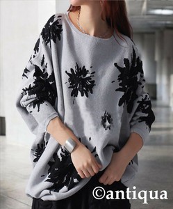 [antiqua] Sweater/Knitwear Dolman Sleeve Ladies fashion