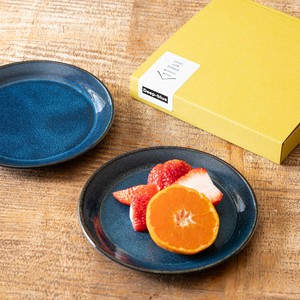 Mino ware Main Plate Gift Set of 2 15cm Made in Japan