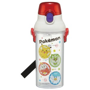 Water Bottle Skater Pokemon Clear Made in Japan