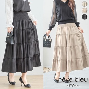 Skirt Long Skirt L M Tiered 【2024NEW】