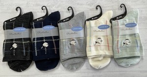 Crew Socks Shimaenaga Socks Embroidered NEW