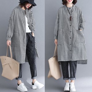Casual Dress Natural One-piece Dress Checkered NEW