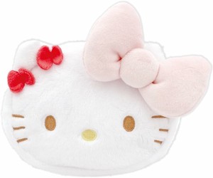 Key Ring Pouch Hello Kitty Face Plushie