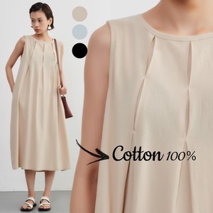 Casual Dress Spring/Summer Sleeveless One-piece Dress Jumper Skirt
