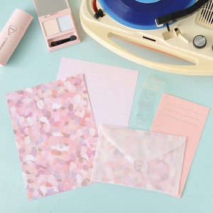 Letter set Pink Made in Japan