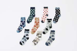 Crew Socks Pattern Assorted Spring/Summer Socks