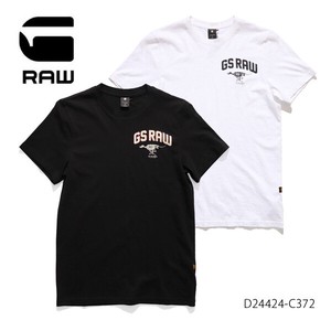 ジースター ロウ【G-STAR RAW】SKELETON DOG CHEST GR SLIM R T メンズ Tシャツ 半袖 ロゴ トップス