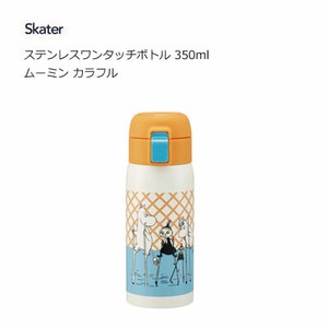 Water Bottle Moomin Colorful Skater 350ml