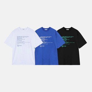 【2024春夏新作】エラーコードプリントTシャツ<ユニセックス>