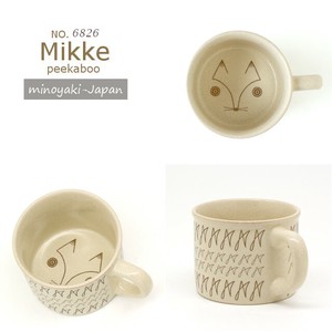 Mino ware Mug Fox Made in Japan