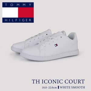 TOMMY HILFIGER(トミーヒルフィガー) TH ICONIC COURT アイコニック コート WHITE