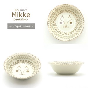 Mino ware Donburi Bowl Fox Made in Japan