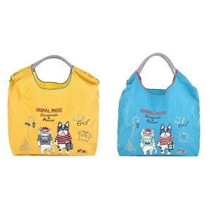 Tote Bag Animals Water-Repellent Washer