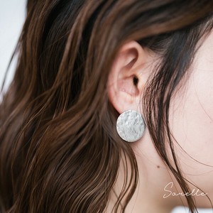Clip-On Earrings Design Earrings sliver Stainless Steel coin