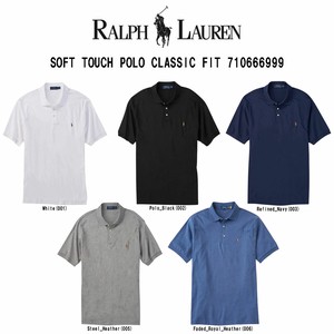POLO RALPH LAUREN(ポロ ラルフローレン)ポロシャツ 無地 半袖 コットン ロゴ ワンポイント 刺繍 710666999