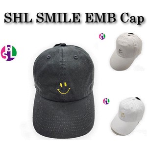 SHL スマイル刺繍CAP-（NewhattanBODY）21555