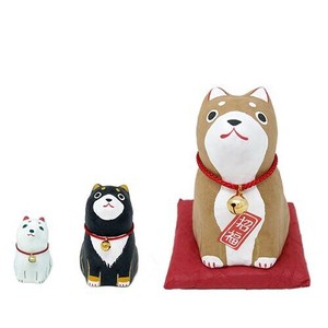 动物摆饰 纸糊套娃 柴犬 和纸 吉祥物 小鸟 日本