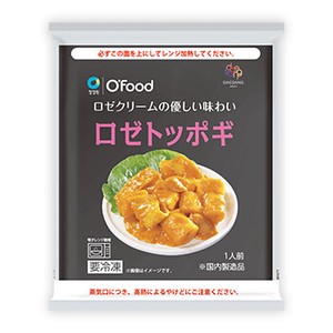冷凍 O'Food ロゼトッポキ 230g 韓国おでん ソーセージ入 冷凍出荷