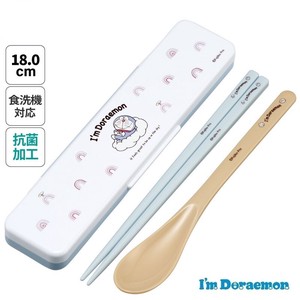 Bento Cutlery Doraemon Skater Antibacterial M Made in Japan