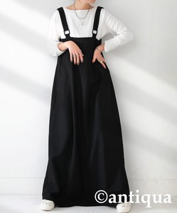 Antiqua Jumper Dress Salopette Skirt Long One-piece Dress Ladies'