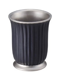 フルートカップS　MC−2404　ブラックシルバー