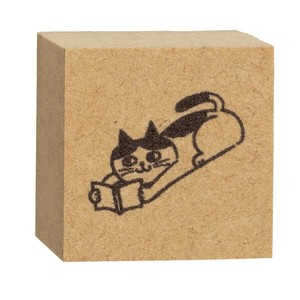 【ハンコ】お猫ライフスタンプ 読書