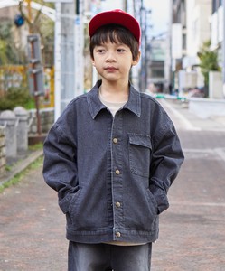 Kids' Jacket Design Oversized Denim M