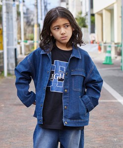 Kids' Jacket Design Oversized Denim M