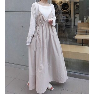 Casual Dress Nylon Camisole Summer Spring One-piece Dress