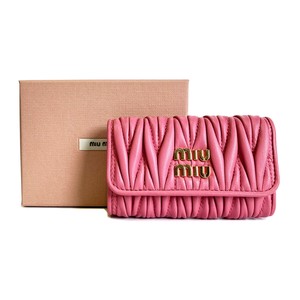 Key Case Pink Leather