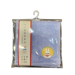 Towel Handkerchief Rabbit 25 x 25cm Made in Japan