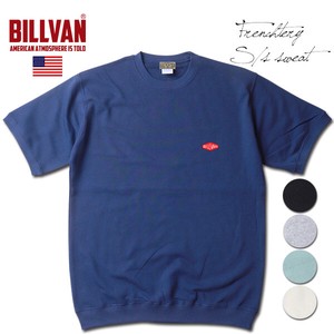 T 恤/上衣 BILLVAN 烫布贴/徽章 男士 绒布