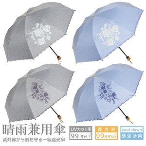 All-weather Umbrella All-weather Scallop Embroidered M