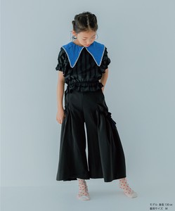Kids' Short Sleeve Shirt/Blouse Fringe Stripe UNICA kids 115 ~ 155cm