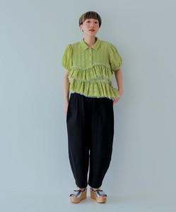 Button Shirt/Blouse Stripe UNICA