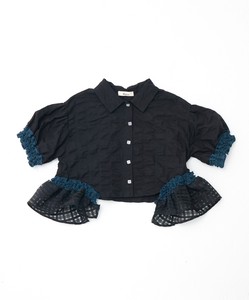 Button Shirt/Blouse Design Shirring LADIES UNICA