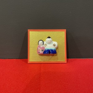雛人形 雛 ひな人形 置物 ミニ 小さい オブジェ 伝統 日本 桃の節句 器 [日本製/有田焼/インテリア]