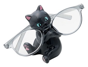 Animal Ornament Glasses Stand Cat Decoration