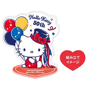 预购 文具/办公用品 Hello Kitty凯蒂猫 卡通人物 压克力/亚可力 Sanrio三丽鸥