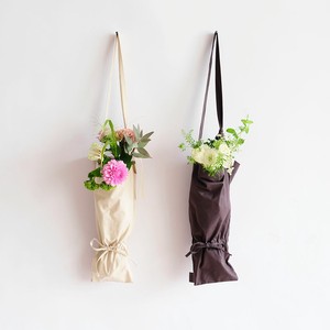 【新入荷】撥水の2WAYフラワーバッグ　ロング（2色）／花束 切り花 買い物 プレゼント 贈り物