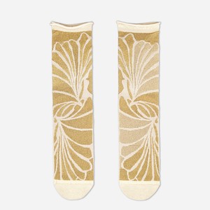 Ankle Socks Leaf Socks Ladies' Made in Japan