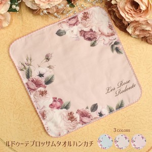 Towel Handkerchief Blossom 3-colors Made in Japan