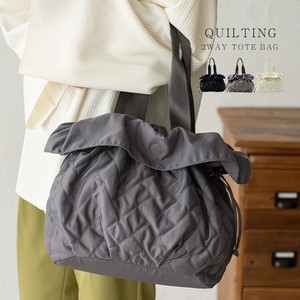 Tote Bag Nylon 2Way Quilted