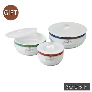 美浓烧 大钵碗 礼品套装 3件每组 日本制造