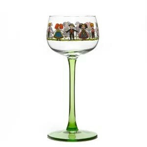 フランス HANSI ALSACE　ワイングラス