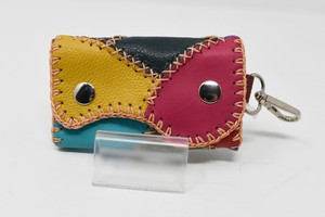 Key Case Patchwork Cattle Leather